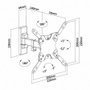 Aisens Soporte de Pared WT42TSLE-009 para TV/Monitor de 13-42 pulgadas